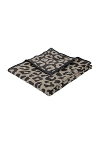 Biederlack® - Wohndecke "Leo" - TAUPE