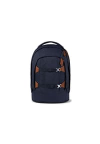 Satch PACK - Schulrucksack, Kompressionsriemen, Zweiwege-Reißverschluss, für Kinder - BLAU