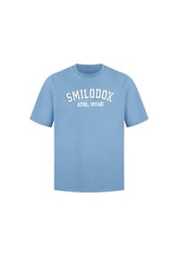 SMILODOX - T-Shirt Kayson - Blau