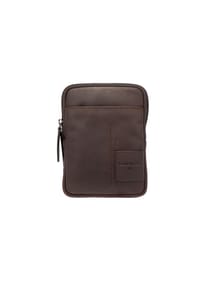 strellson HYDE PARK 1.0 - Schultertasche, Leder, Reißverschluss - 702 DARKBROWN