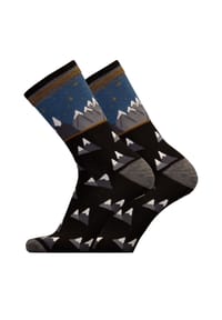 UphillSport® - Socken MOUNTAINS 2er Pack in atmungsaktiver Qualität - Black