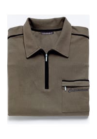 Witt - Langarm-Poloshirt - aubergine