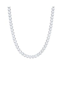 elli. - Halskette Rock Crystal Transparent 925 Sterling Silber - Silber