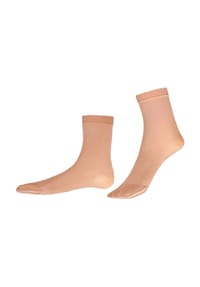 ITEM m6 - Söckchen, Rippbündchen, für Damen - BUTTERSCOTCH
