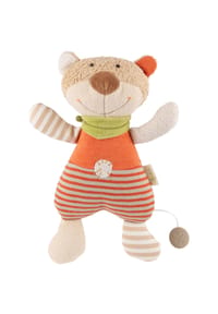 sigikid® - Spieluhr Natural Stripes Green ,  für Babys und Kleinkinder - mehrfarbig