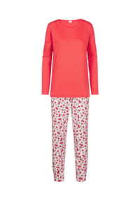 mey - Cherry Rush Schlafanzug, Baumwolle, für Damen - 558 BONBON PINK