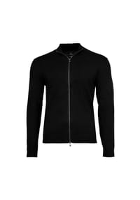 ARMANI EXCHANGE - Herren Strickjacke - Cardigan, Reißverschluss, Basic, einfarbig - Dunkelblau
