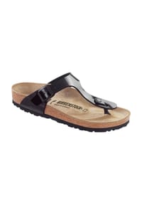 BIRKENSTOCK® - Zehentrenner Gizeh BS - Schwarz Lack
