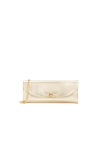 kazar - Längliche Clutch-Tasche in Goldfarbe - Gold