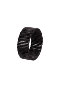 heideman - elastischer Mesh-Ring Alexa schwarz farben - schwarz
