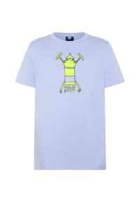 POLO SYLT - T-Shirt mit Motiv - 16-3922 Brunnera Blue