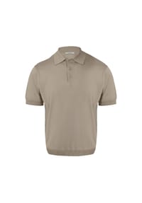 LUFIAN - Pullover DEREK mit Polokragen - BEIGE