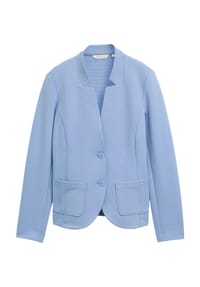 TOM TAILOR - Blazer, Knopfleiste, Fronttaschen, für Damen - 14482 DEEP BLACK