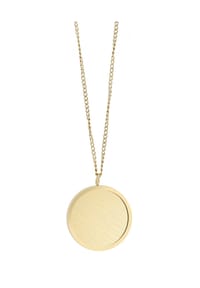 Adelia's - Adelia's Neuheit 2025 - Unisex Edelstahl Halskette mit Anhänger - gold
