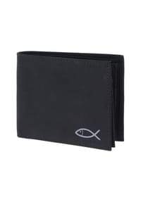 oxmox® New Cryptan - New Cryptan Geldbörse RFID Schutz 12 cm - schwarz-circle bloom grey