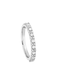 MONCARA - Damen Ring, 585er Weißgold, 26 Diamanten zus. ca. 0,50 Karat - Weißgold