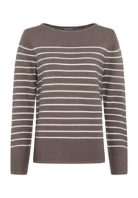 GALERIA essentials - Pullover, U-Boot-Ausschnitt, für Damen - BLUE MEL.-NAVY