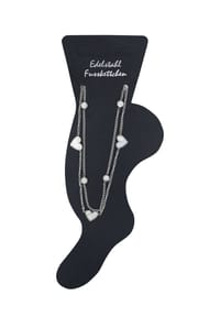 Adelia's Modern Essentials - Fußkettchen – aus Edelstahl - silber