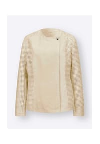 Sieh an! - Lederimitat-Jacke - sand