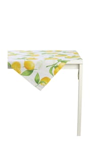 GALERIA home - Mitteldecke "Zitronen" - OFFWHITE/GELB