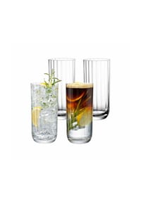 Villeroy & Boch Longdrinkbecher, Set 4tlg. Rose Garden - Rose Garden - klar