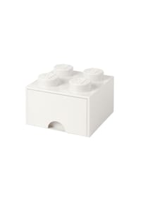 LEGO® - LEGO Auszieh-Aufbewahrungsbox Brick Drawer 4 - White, Kunststoff, 25 x 25 cm - 