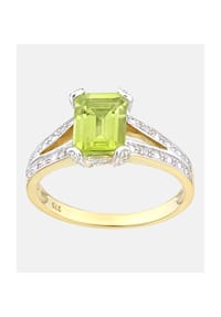 Diamant L'eternel - Ring, mit 0.13 ct Diamant, 375 Gelbgold - gold