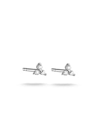 Thomas Sabo - Ohrstecker mit weißem Zirkonia - silberfarben