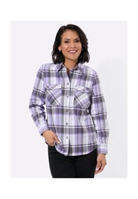 Witt - Flanell-Bluse - beige-anthrazit-kariert