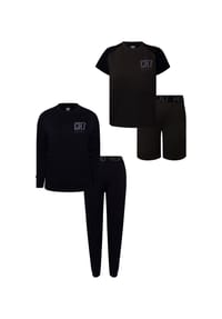 CR7 CRISTIANO RONALDO - Pyjama Basic Short&Long - dunkelblau