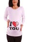 M.M.C. Umstandslangarmshirt I Love You mit Motiv Bild 3