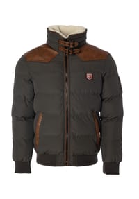 CARISMA - Jacke 1215 Winterjacke in Biker-Look - Khaki