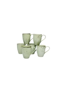 CreaTable - Nature Collection Earth Kaffeebecher 6-tlg Nature Collection - Earth