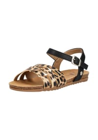 MUSTANG® - Lederimitat Sandalen - Leopard