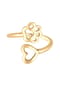 Nenalina Ring Herz Pfote Tierliebe Offen Verstellbar 925 Silber Bild 2