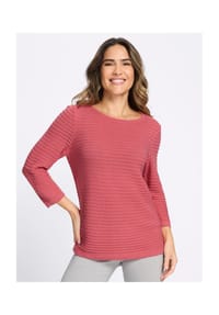 SIEH AN! - 3/4-Arm-Pullover - apfel