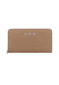 REPLAY - Geldbörse 19 cm - brown cocoa - black