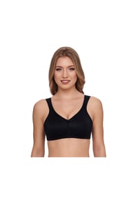 susa - Topsy Plus Funktions-BH, bügellos, entlastend, für Damen - SCHWARZ