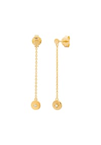 caї - Damen Ohrstecker "Boho", 925er Silber - GELBGOLD