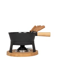 BOSKA - Fondue Pro Set L, Schwarz, 1.5 L - Schwarz