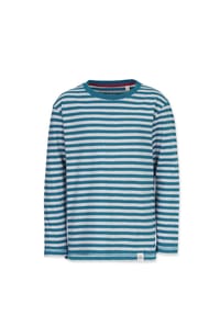 Band of Rascals - Longsleeve Striped - aegean-blue-faded-pink