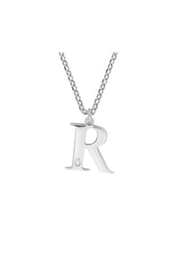 diamonds by Ellen K. - Halskette 925/- Sterling Silber 1 Diamant 0,008ct. - weiß