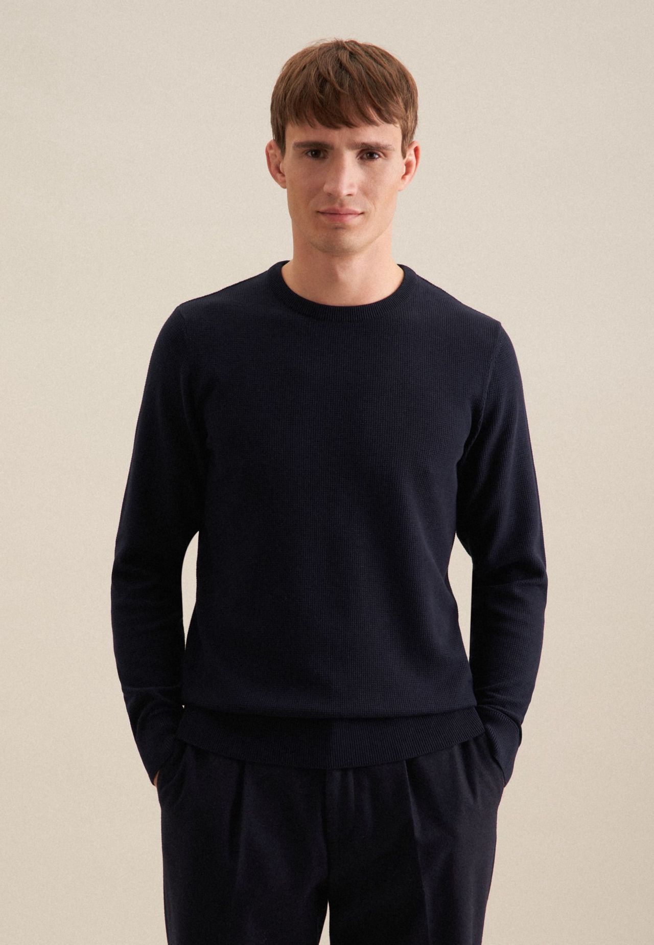 Seidensticker Pullover Schwarze Rose, Blau, S