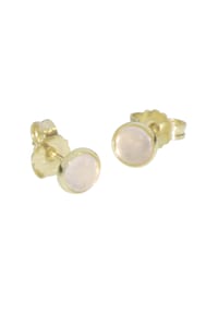 OSTSEE-SCHMUCK® - Ohrstecker , Classic 5 mm , Gold 333/000 - gold