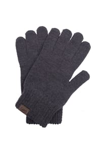 CAPO - Herrenhandschuhe, Wolle Strick - anthracite