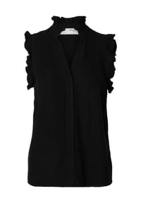 SELECTED FEMME - Blusentop "Viva", Rüschen, für Damen - 179099 BLACK
