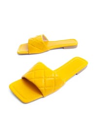 NYREX - Flache Sandale Palanti Gelb - gelb