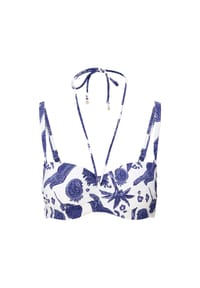 LINGADORE® - Bikini top Balconette - Blue white print
