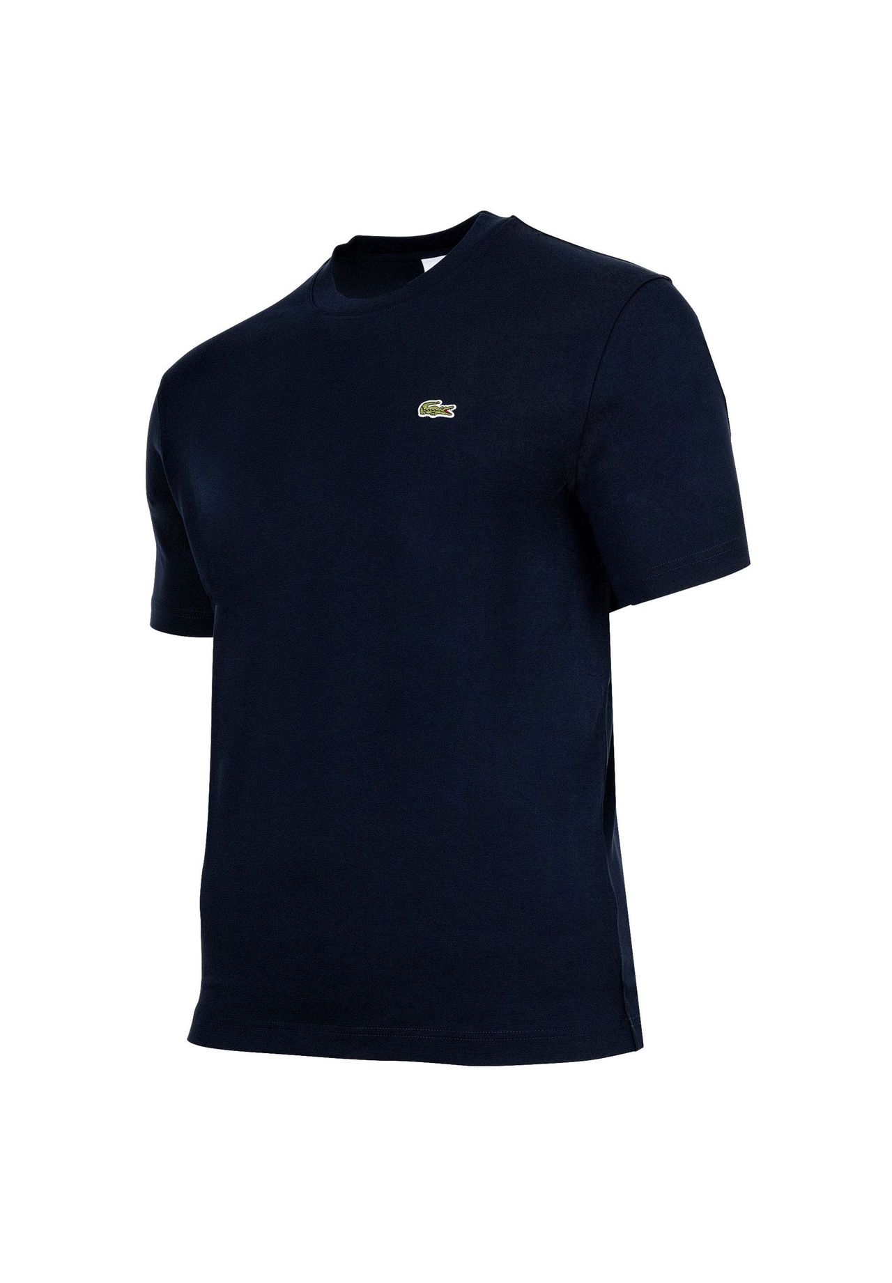Lacoste Herren T-Shirt, Rundhals - Classic Fit, Baumwolle, Logo, Einfarbig, Blau, 2XL