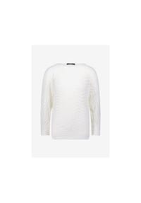 zero - Sweatshirt mit Wellenmuster - Eggnog